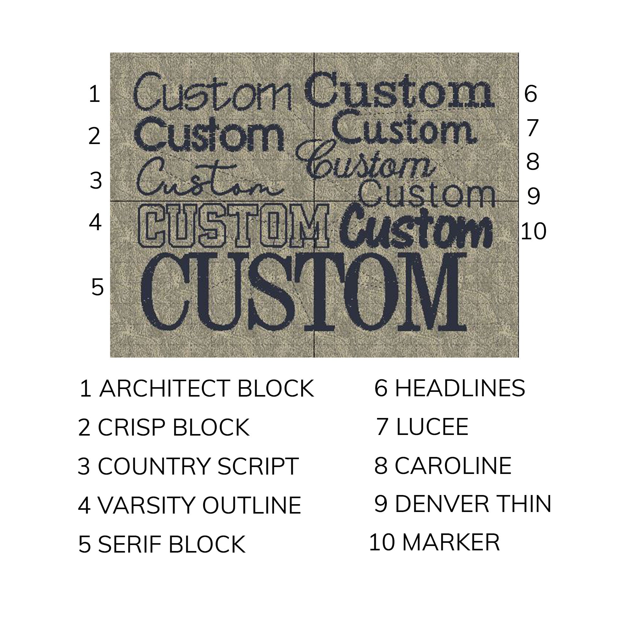 Custom Grandma Embroidered Sweatshirt