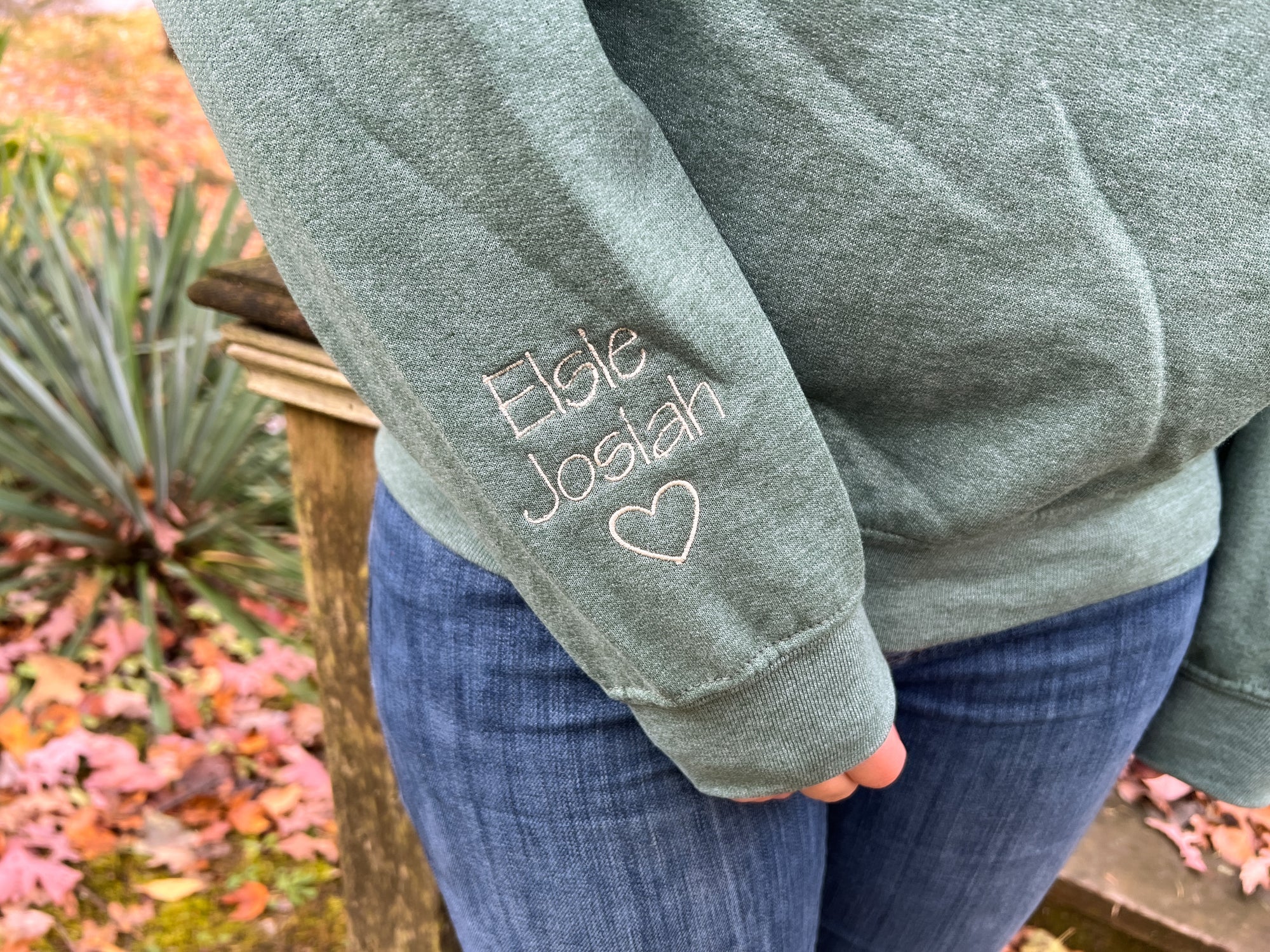Custom Grandma Embroidered Sweatshirt