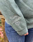 Custom Grandma Embroidered Sweatshirt