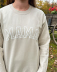 Mama Puff Letter Sweatshirt