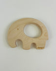 Personalized Elephant Wooden Baby Teether