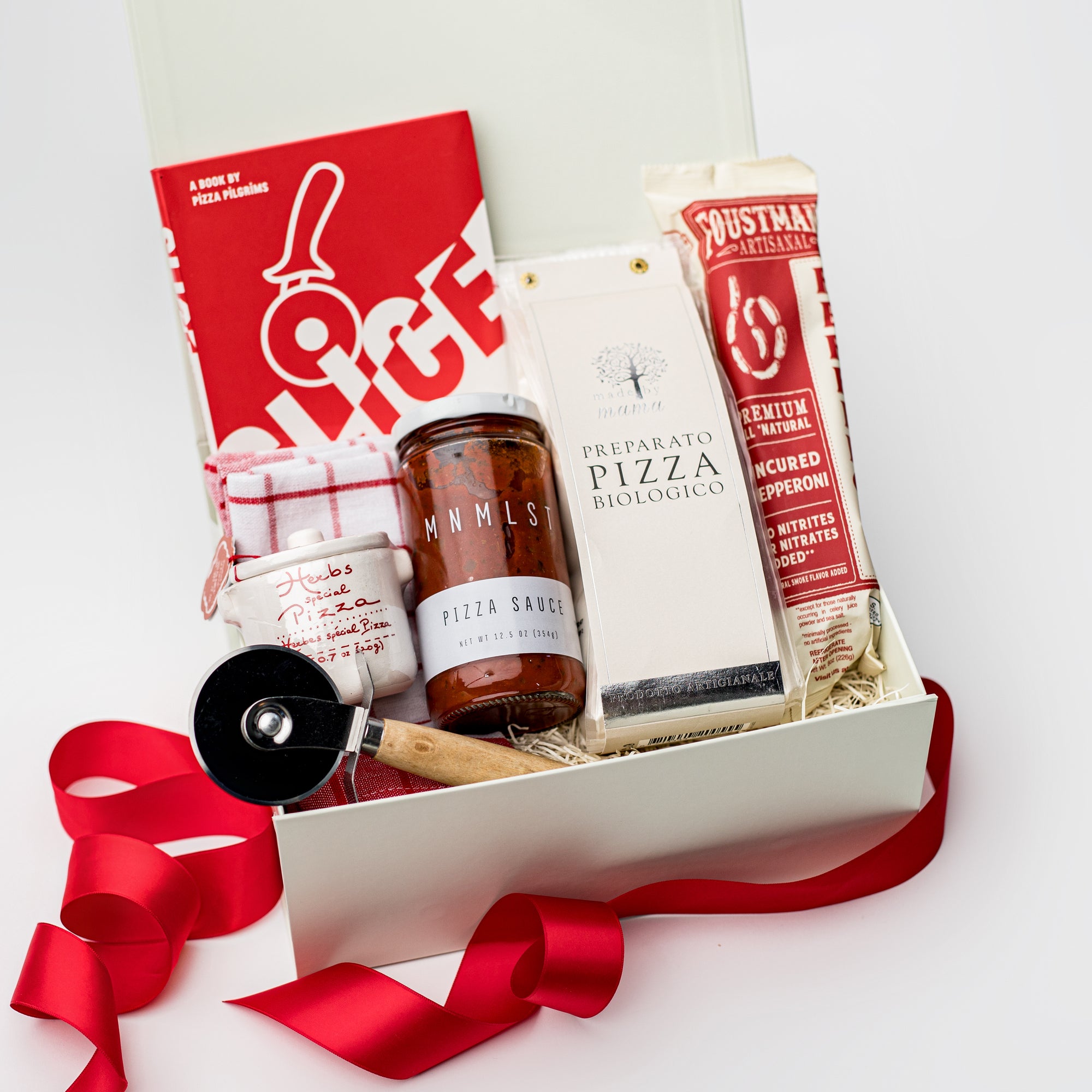 Pizza Night Gift Box, Family Game Night Gift Basket, Housewarming Gifts
