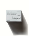 Blueberry Rose Facial Mask, in blue box with black letters.
