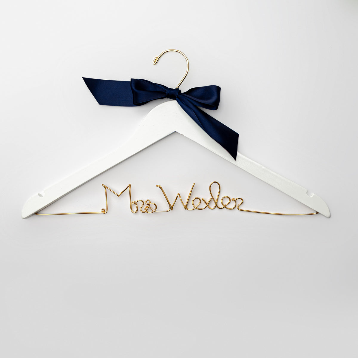 Bride Hanger with Satin Bow Gift | Foxblossom  Foxblossom Co.
