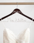 Custom Bride Hanger with Date