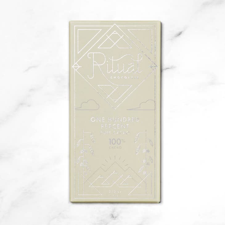One Hundred Percent Blend Chocolate Bar, 100% Cacao