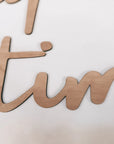 Once Upon a Time Wooden Wall Cut Out