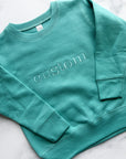 Youth Embroidered Custom Sweatshirt