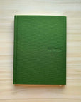Back cover of green recipe book