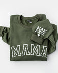 Mama Puff Letter Sweatshirt