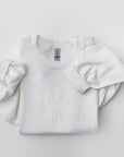 Mama Puff Letter Sweatshirt