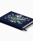 Embroidered Peacock Journal side image