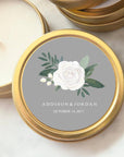 Custom Wedding Favor Candle - Addison