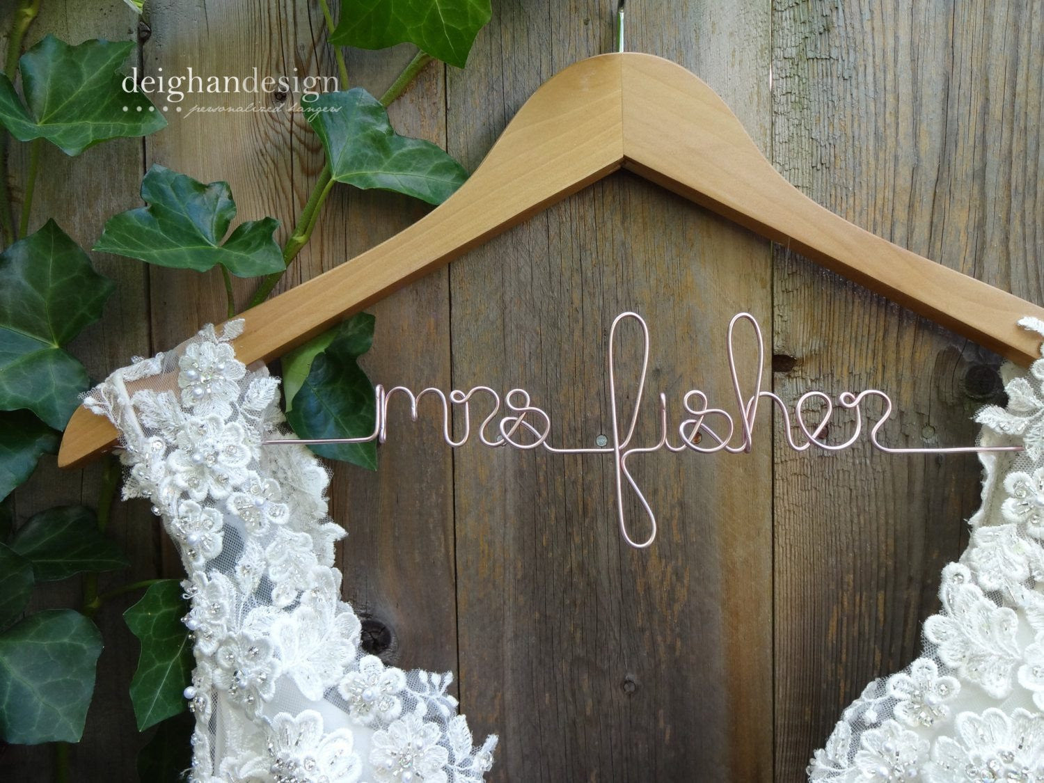 Bridesmaid Dress Hanger Gift | Foxblossom Foxblossom Co. Bridesmaid Dress Hanger Gift | Foxblossom Foxblossom Co.