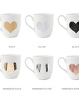 Image showing the color options to perzonalize the white mug.
