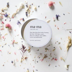 Mama Natural Soy Candle