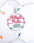 Personalized Couple Ornament