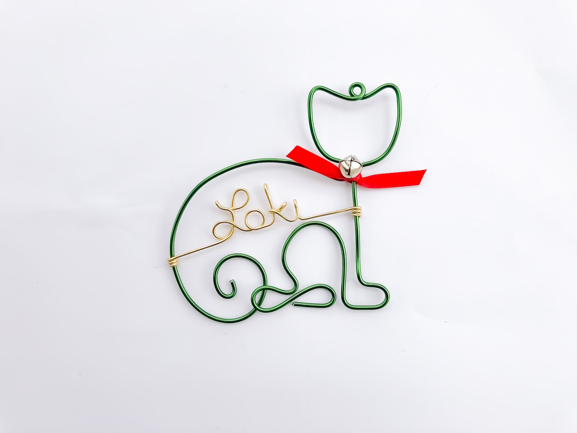 Personalized Cat Ornament