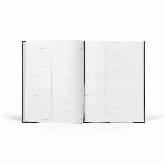 Even Medium Hard Cover Notebook | Forest Green