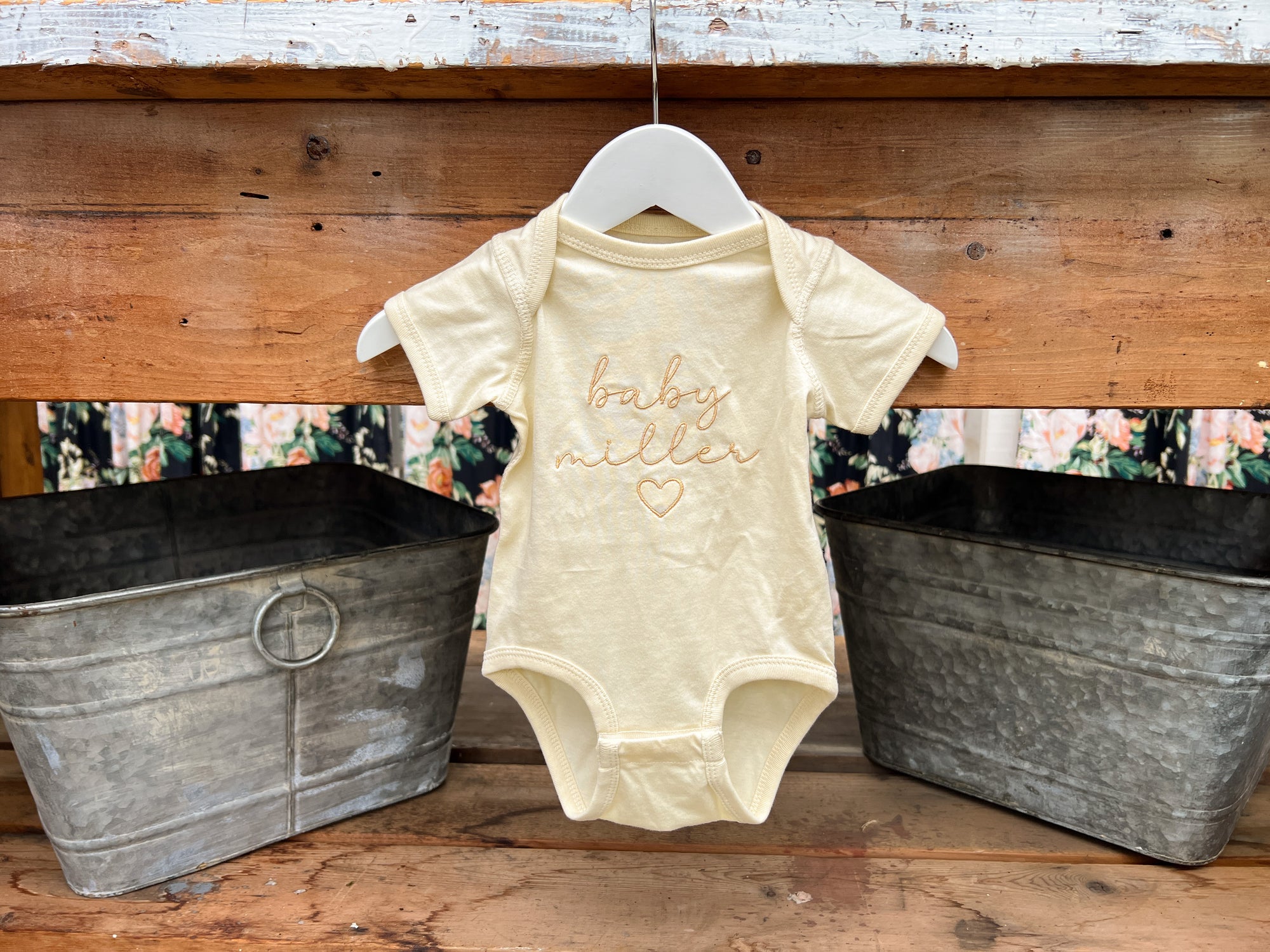 Personalized Embroidered Onesie