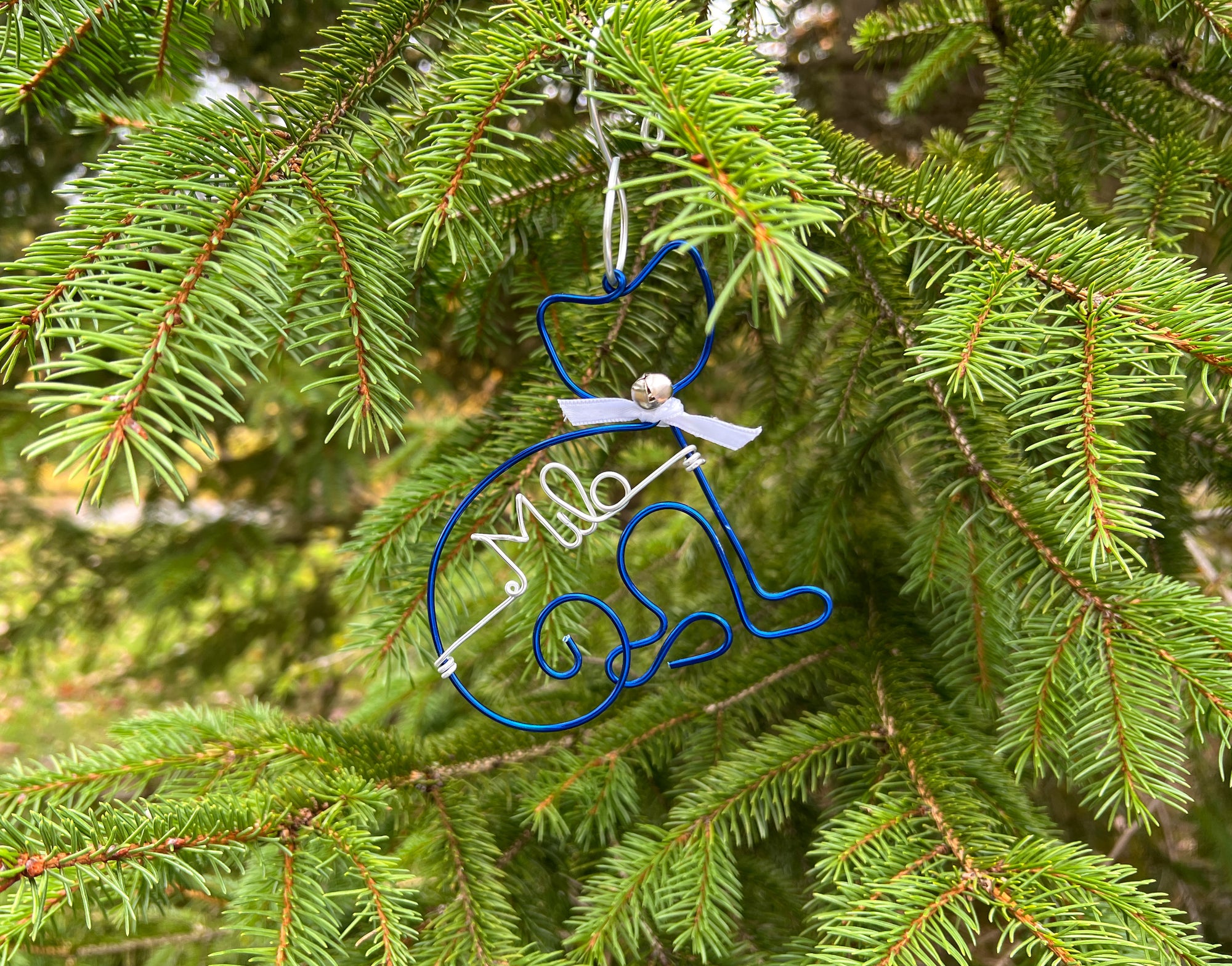 Personalized Cat Ornament