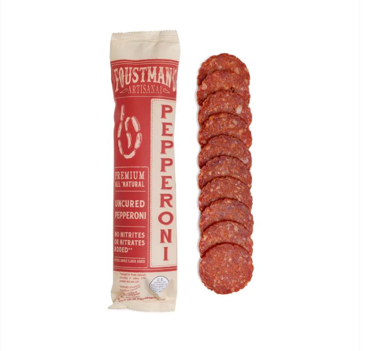 
foustman's artisanal uncured pepperoni — foxblossom