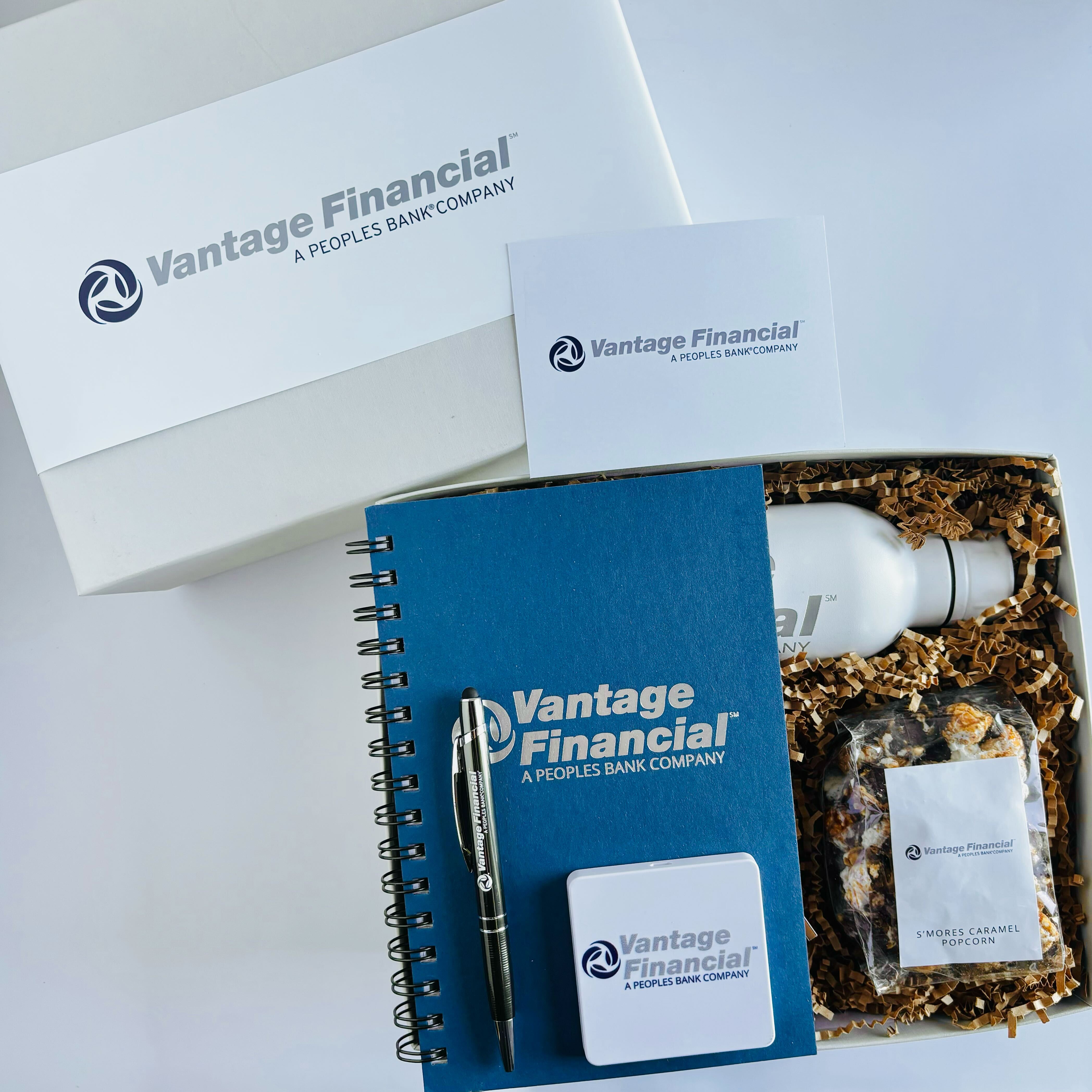 Vantage Financial Custom Gift Box – Foxblossom Co.