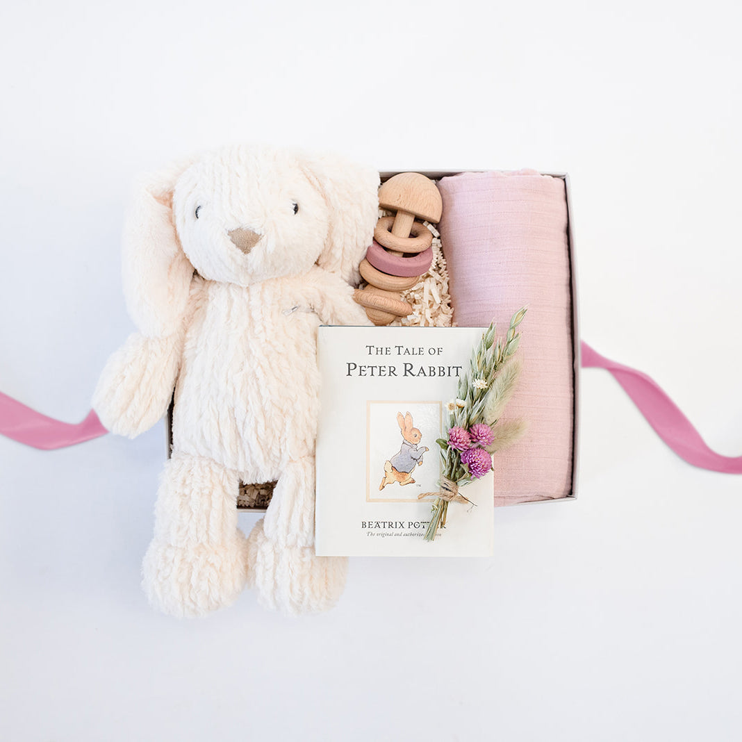 Welcome New Baby Gift Box - Pink