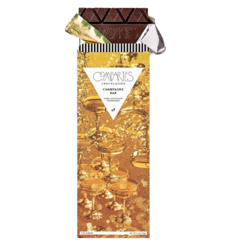 Champagne Dark Chocolate Bar