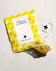 Egyptian Chamomile tea package with a tea bag on a light gray background