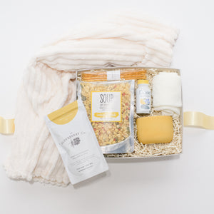 Get Well Soon Gift Box, Wellness Gifts, Thinking of You, Sympathy Gift Box, Curated Gift Baskets, 