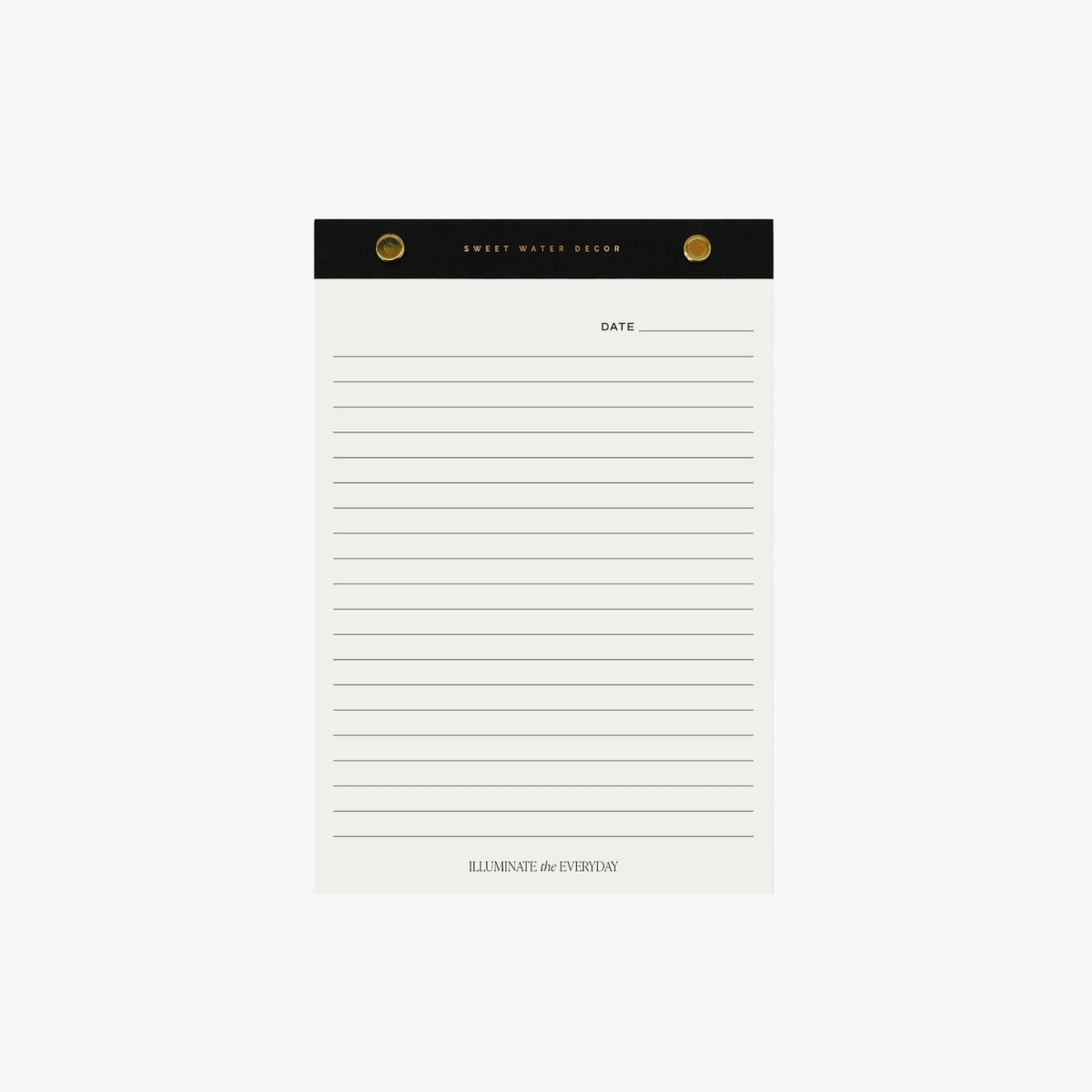 Gold Rivet Basic Notepad