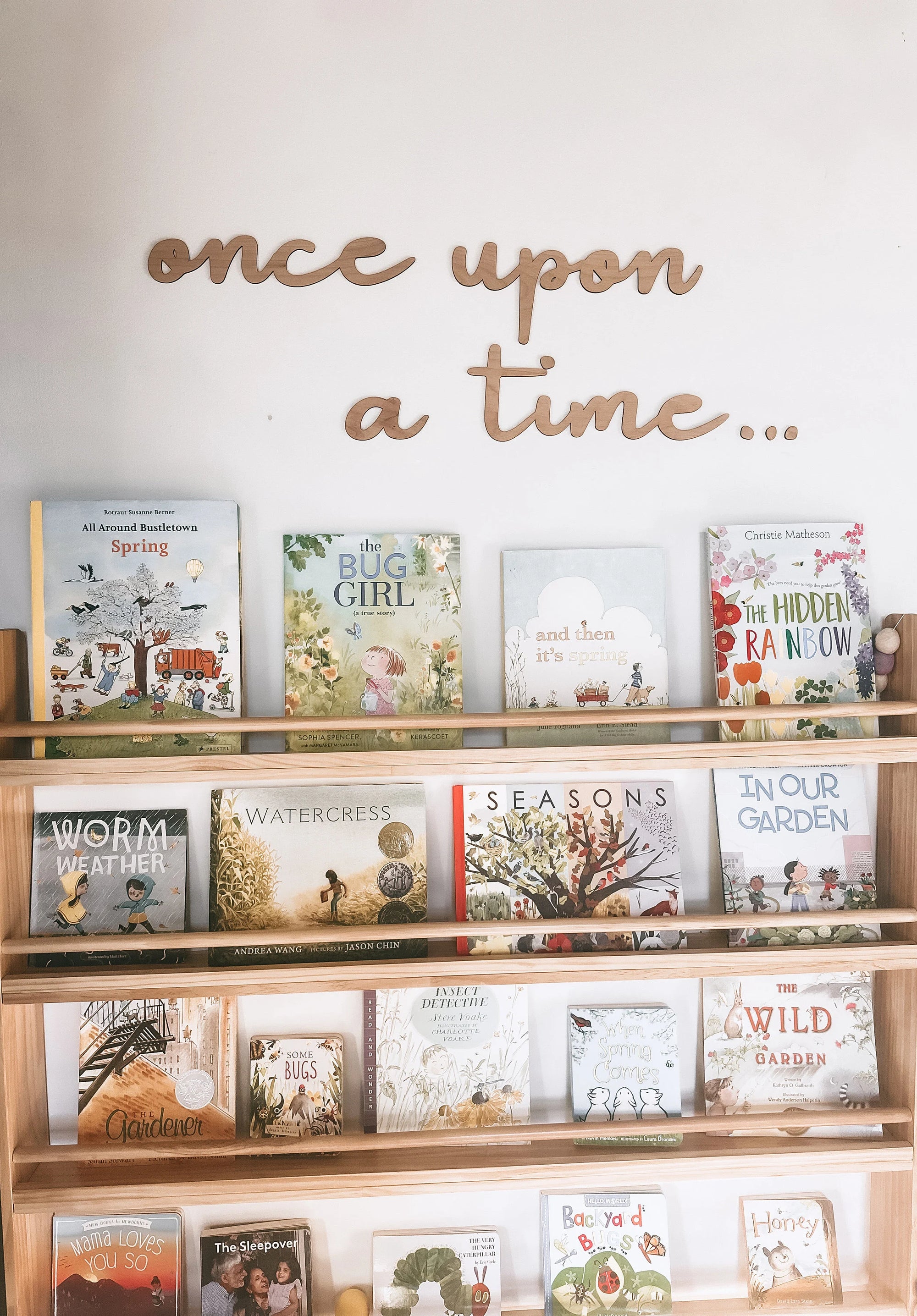 Once Upon a Time Wooden Wall Cut Out
