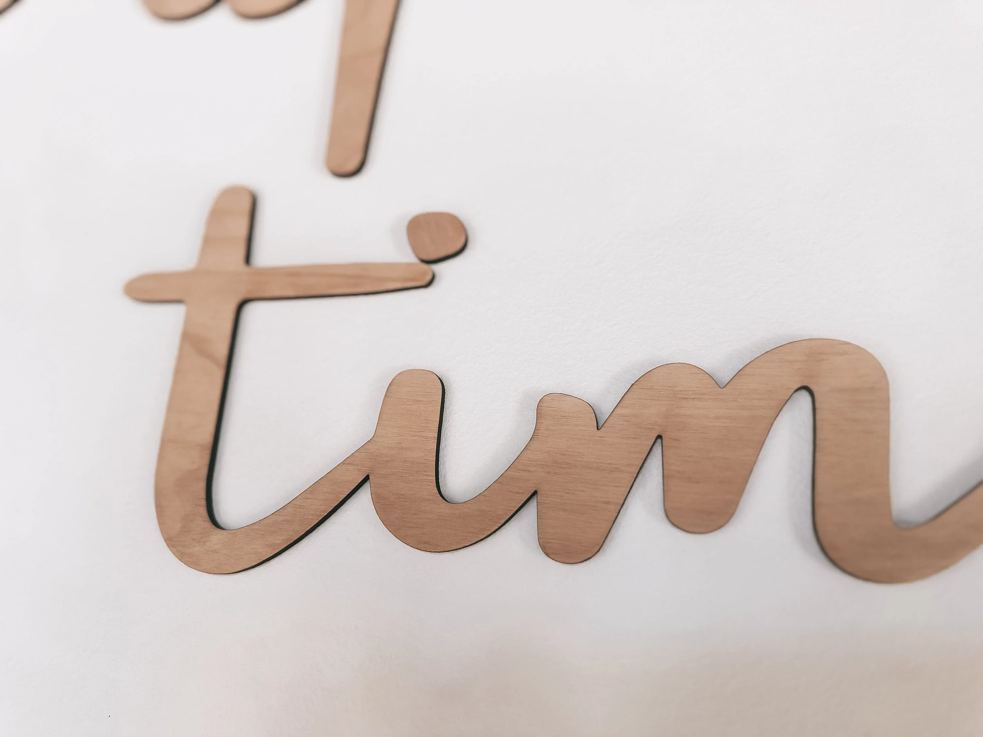 Once Upon a Time Wooden Wall Cut Out