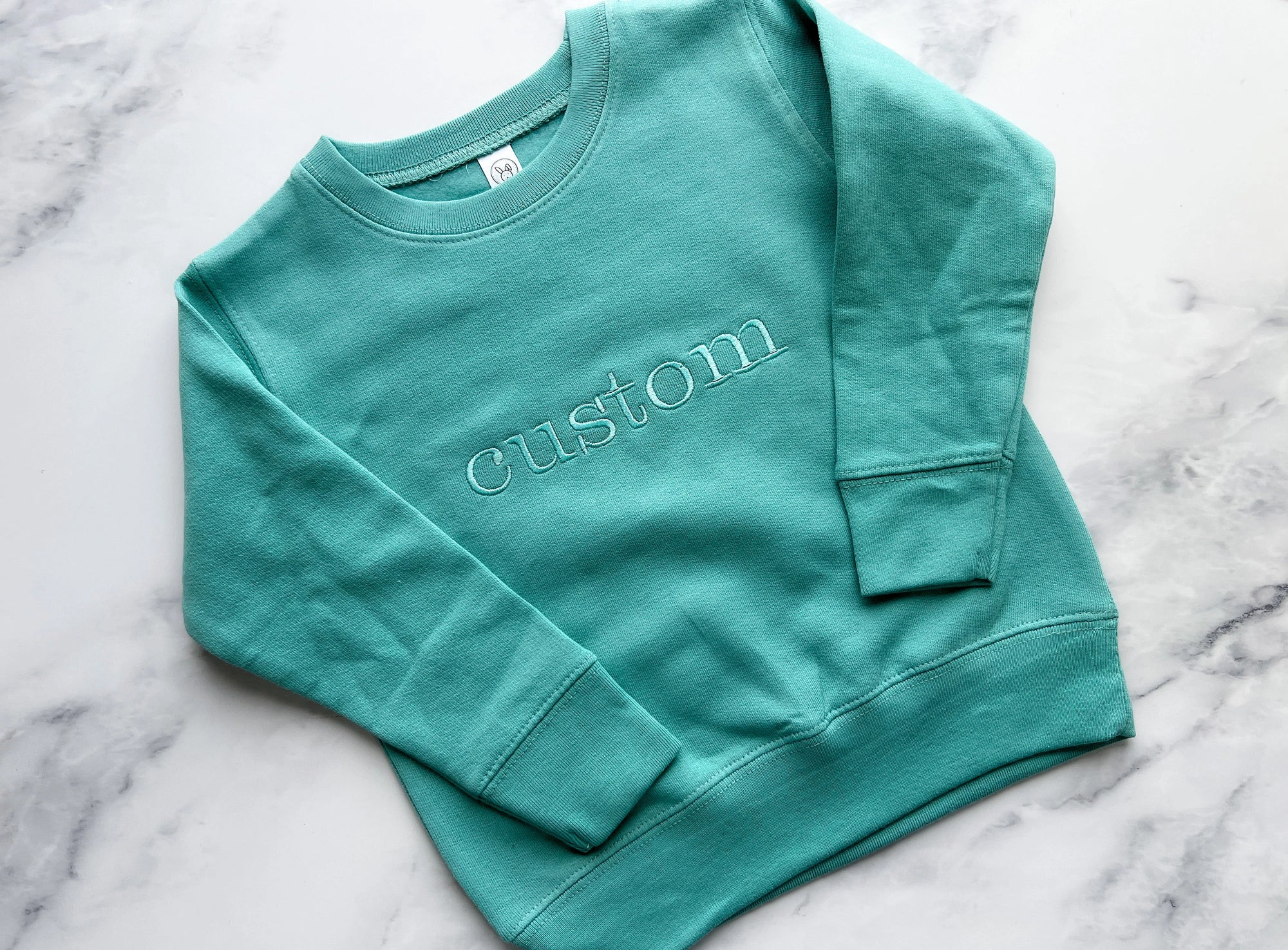 Youth Embroidered Custom Sweatshirt