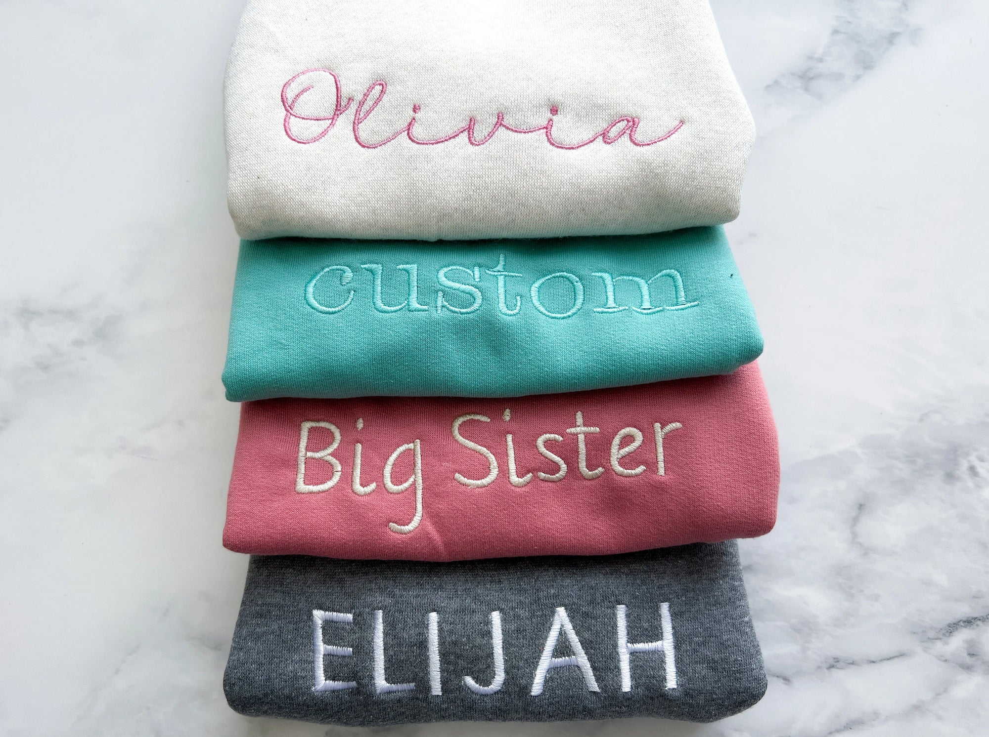 Youth Embroidered Custom Sweatshirt