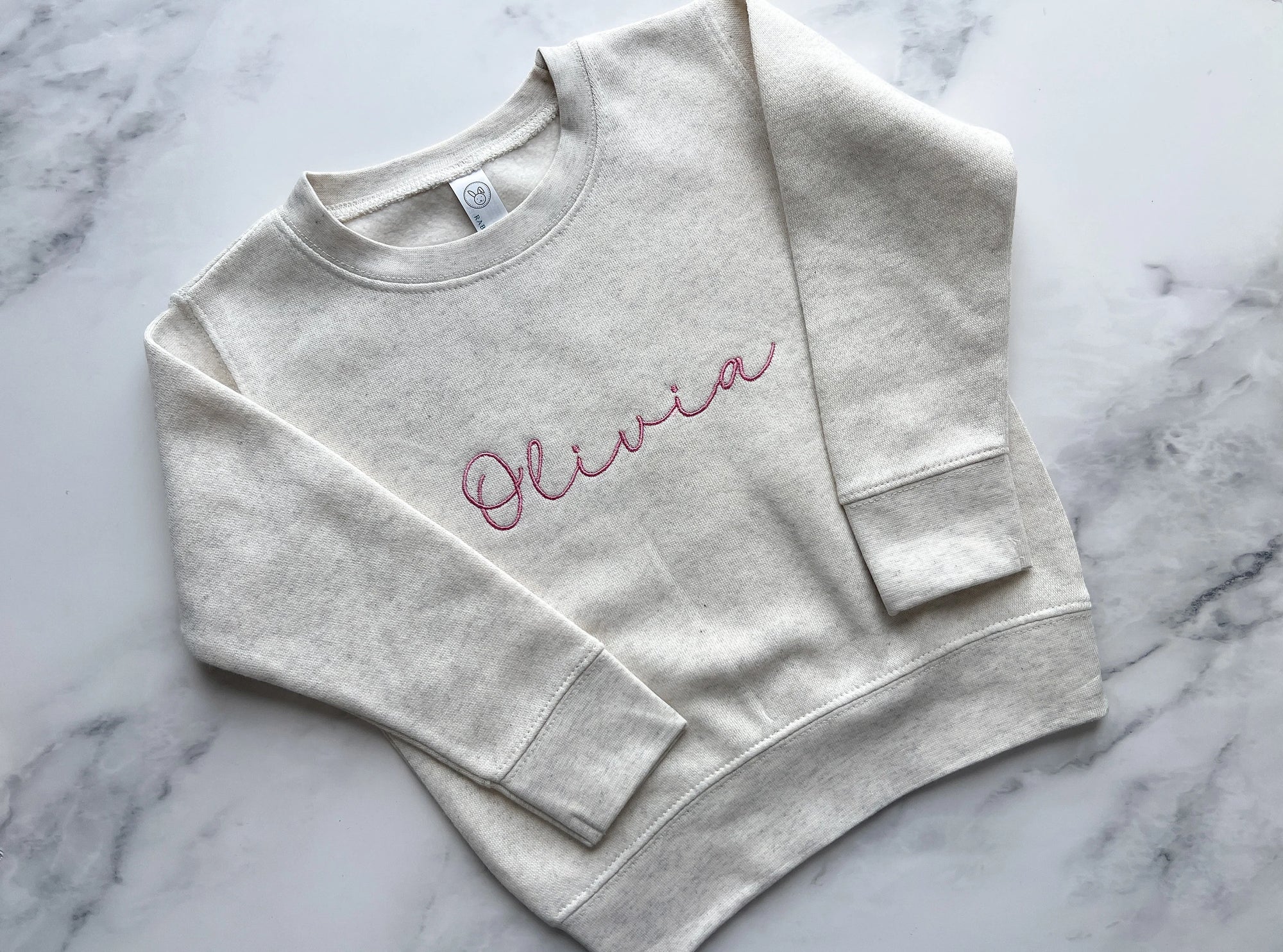 Youth Embroidered Custom Sweatshirt