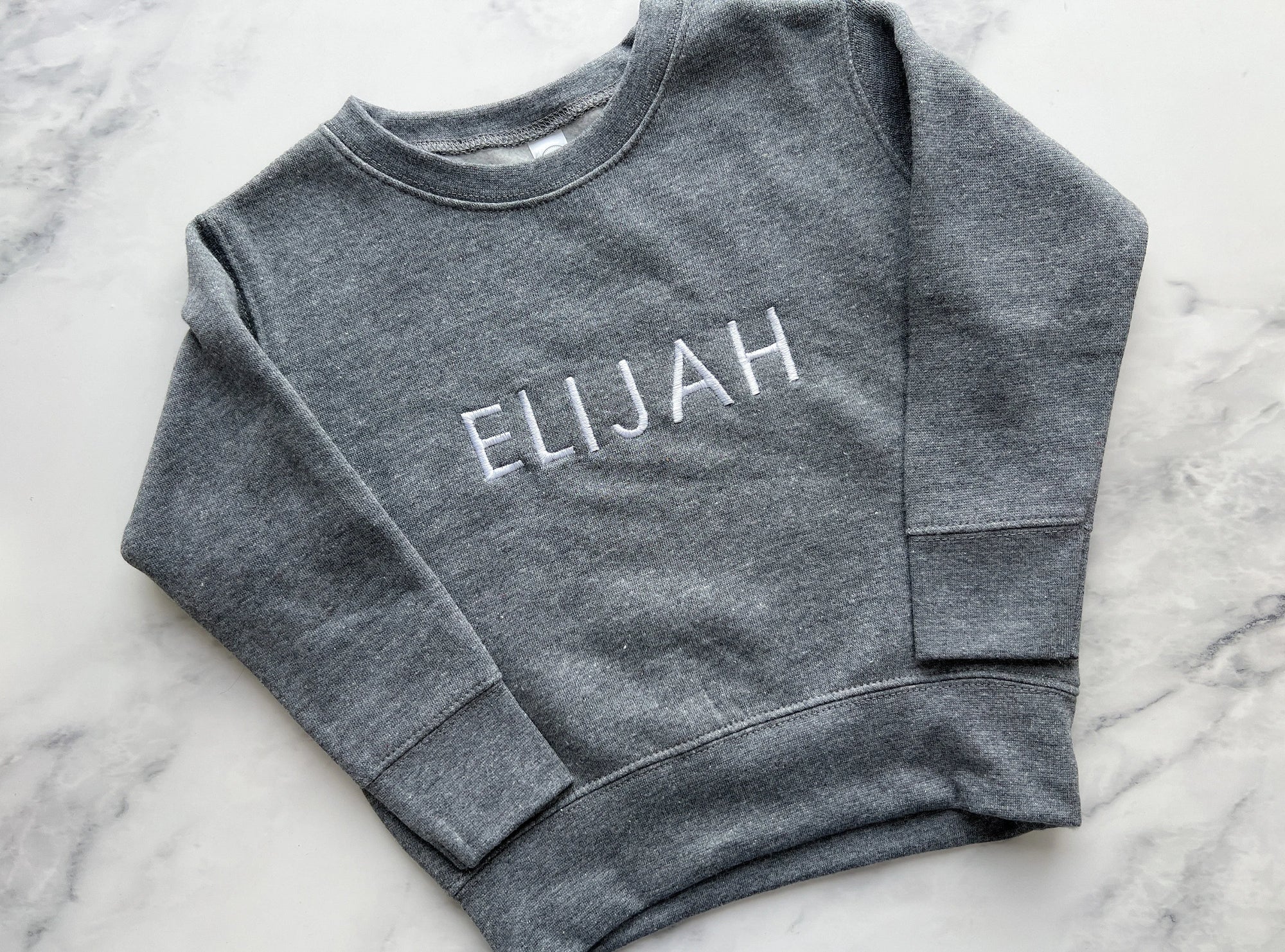 Youth Embroidered Custom Sweatshirt