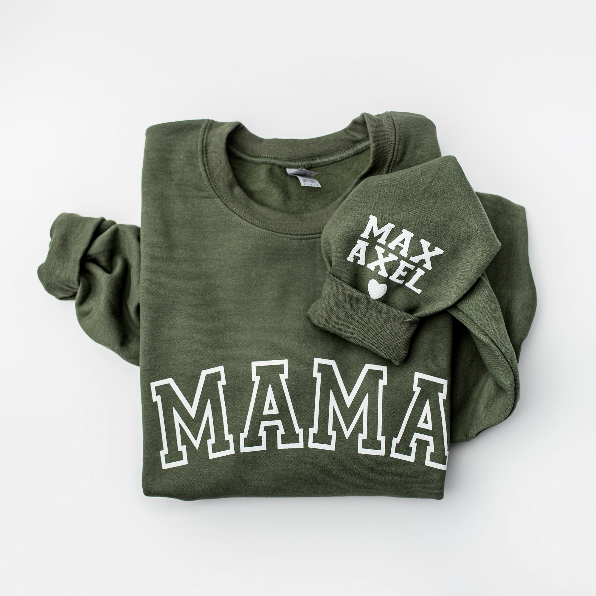 Mama Puff Letter Sweatshirt