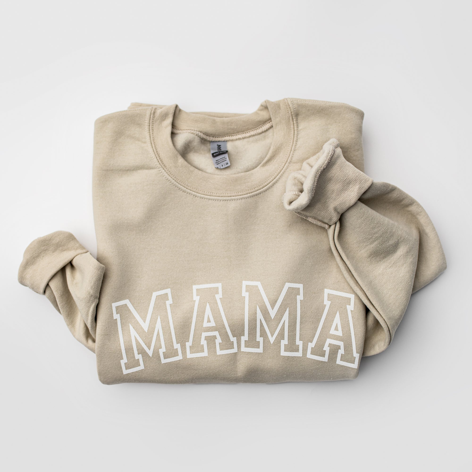 Mama Puff Letter Sweatshirt
