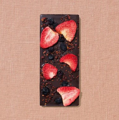 Mixed Berry Date Sweetened Dark Chocolate