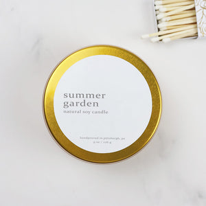 Natural Soy Candle | Gold Collection
