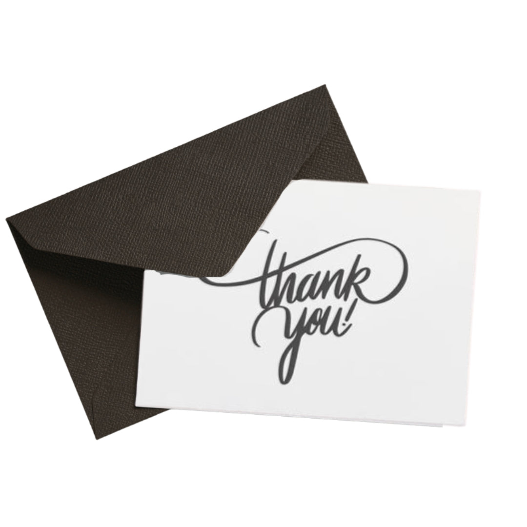 thank you card - foxblossom