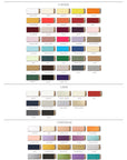 The perfect match custom matchbox color options chart.