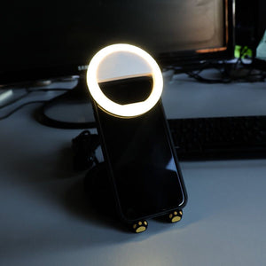 Portable LED Clip Ring Light