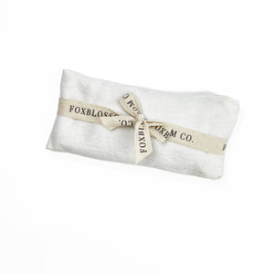 Ivory Linen Flaxseed Eye Pillow