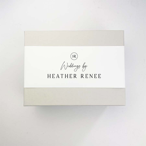 Weddings by Heather Renee Custom Gift Box