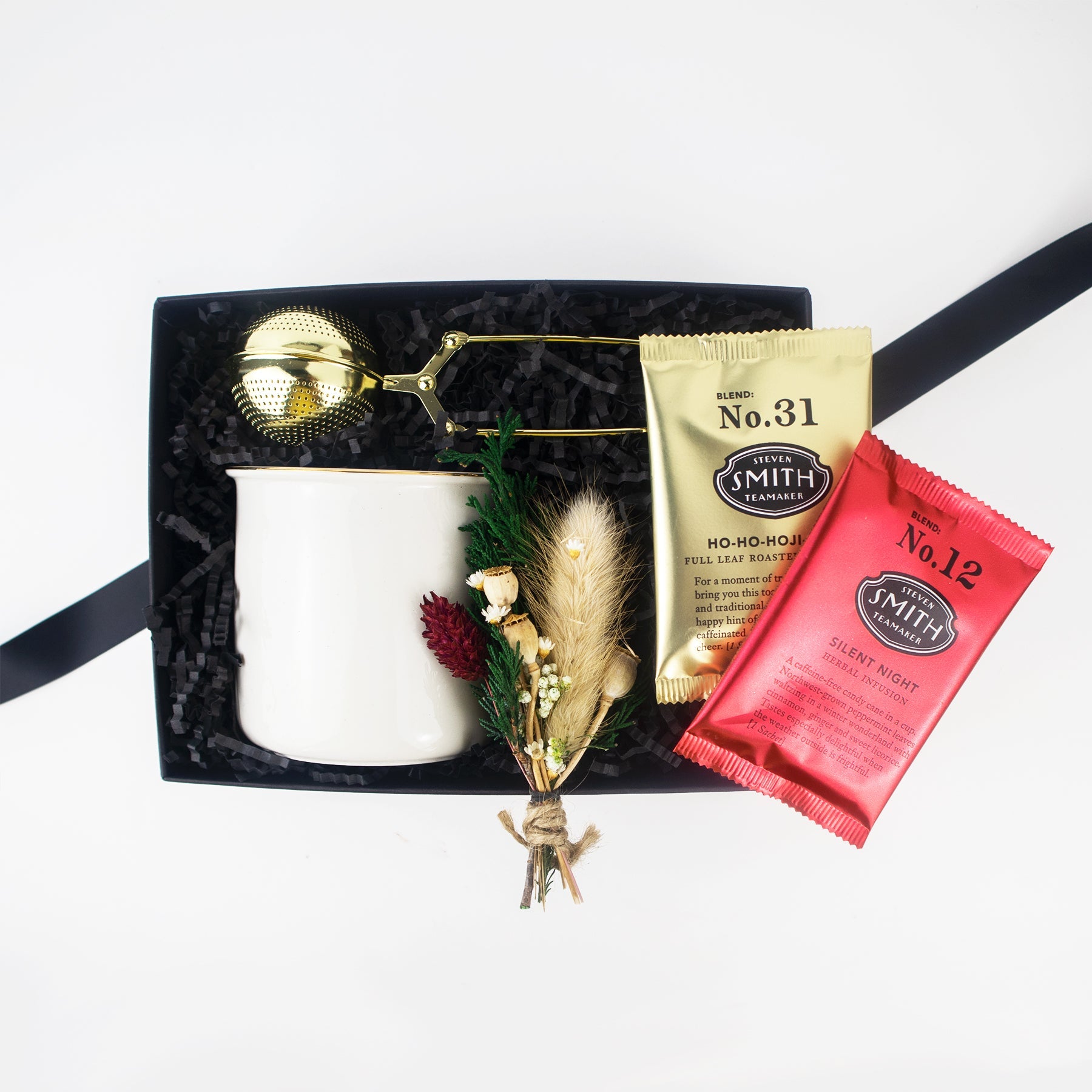 Holiday Curated Gift Boxes, Custom Gift Boxes, Build a Gift Box, Holiday Tea Gift Set, Client Gifting, Corporate Gifting