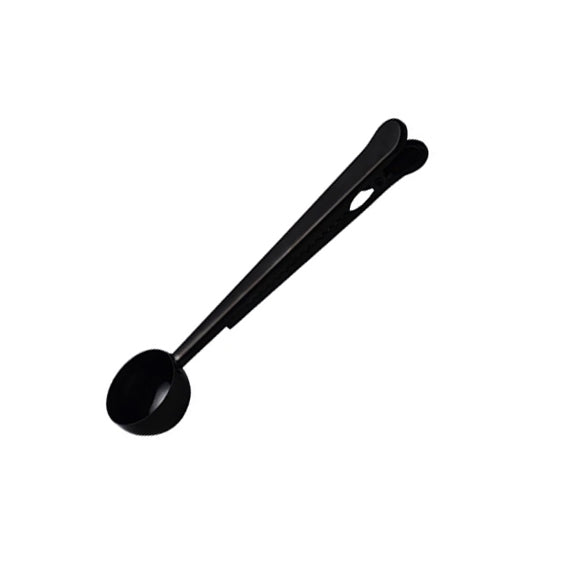 stainless steel black coffee scoop