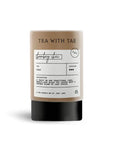 Bombay Chai Tea from tea with tae, shown in its container which is brown with black bottom on a white background. 